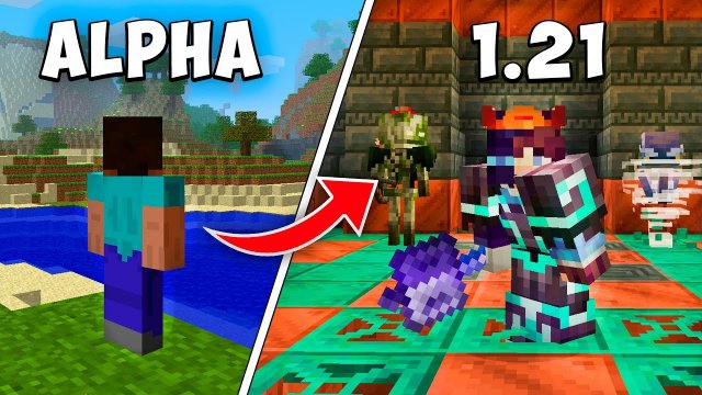 📹 100 Дней Выживания в Майнкрафте, Но Версия Меняется!