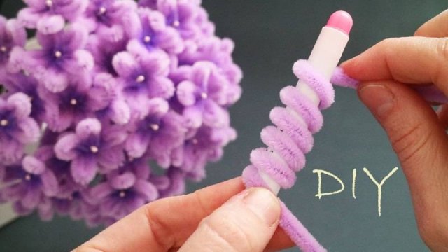 🌺 УДИВИТЕЛЬНЫЕ ЦВЕТЫ из синельной проволоки! Декор для дома своими руками!