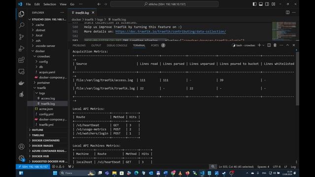 Настройка Crowdsec Bouncer Traefik Plugin