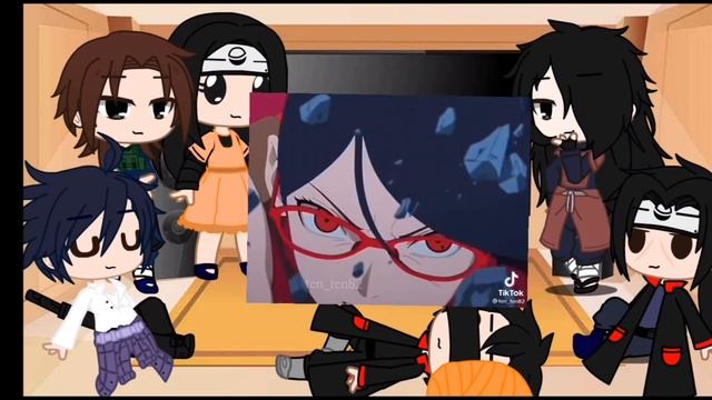 🔥💔/||Реакция клана Учиха на Сараду||/🔥💔 GachaKlub🔥💔|| Naruto