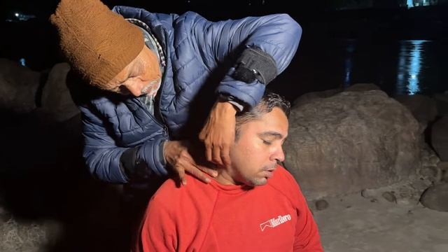 Лучший космический ночной массаж | Удивительный массаж | 50-летний опыт работы парикмахером