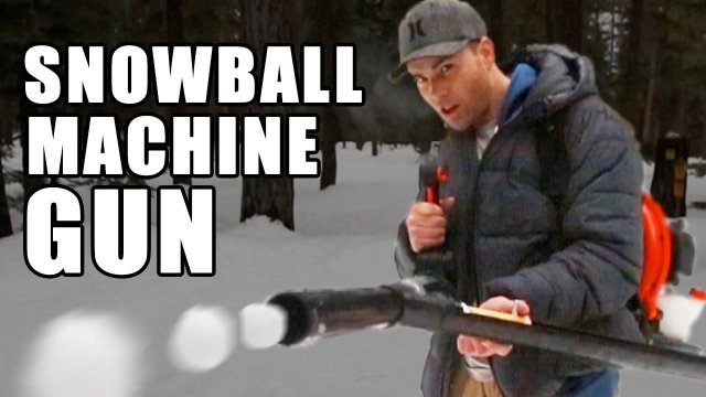 Самодельный Снежкомет (Марк Робер НАСА | Mark Rober NASA)
