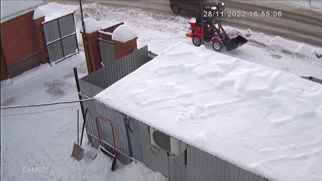 работа погрузчика