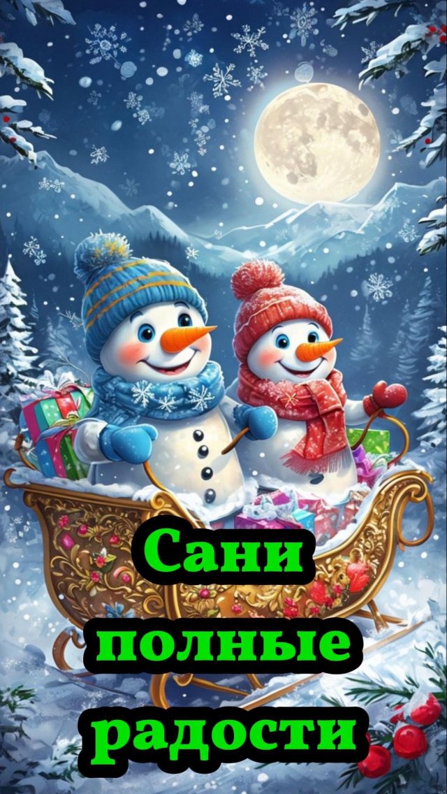 Сказки для детей | Сказки на ночь| Аудиосказки | Сани полные радости | Детские сказки| Сказки