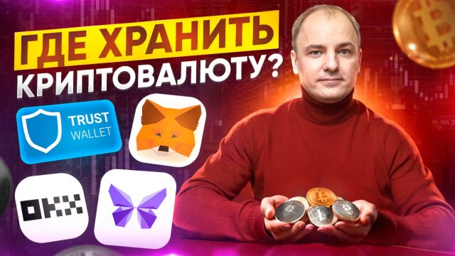 ТОП-3 криптокошельков. ГДЕ ХРАНИТЬ КРИПТОВАЛЮТУ? Мои ЛУЧШИЕ КРИПТОКОШЕЛЬКИ
