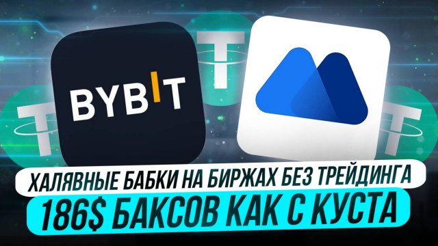 186$ БАКСОВ ЗА ЯНВАРЬ КАК С КУСТА | ХАЛЯВНЫЕ БАБКИ НА БИРЖАХ БЕЗ ТРЕЙДИНГА