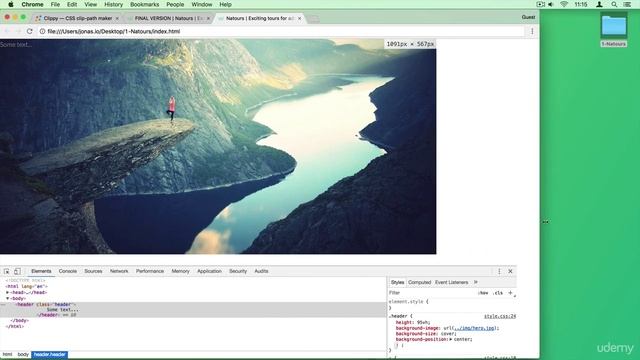 1 – 3. Building the Header - Part 1
