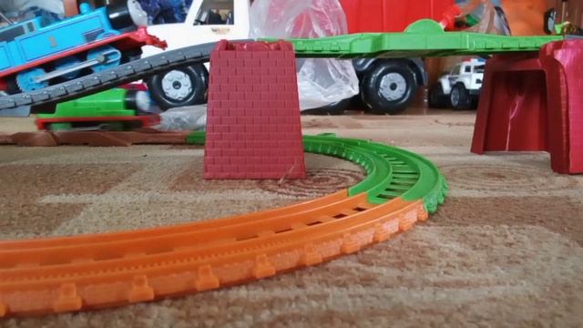 thomas and friends Trackmaster crash