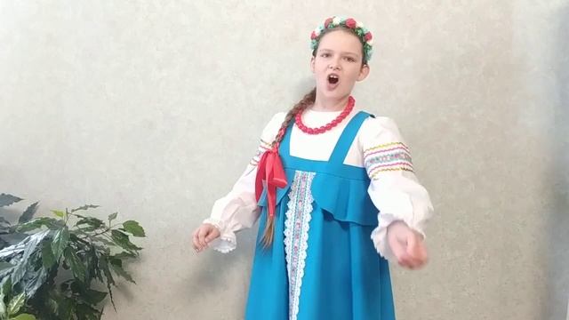 Дарья Федякова Посею лебеду на берегу Русская народная песня