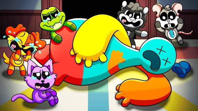 ПОКОЙСЯ С МИРОМ ДОУИ ТЕСТОМАН... (Poppy Playtime 4) - GameToons Анимация на русском | fReelaN SHOW
