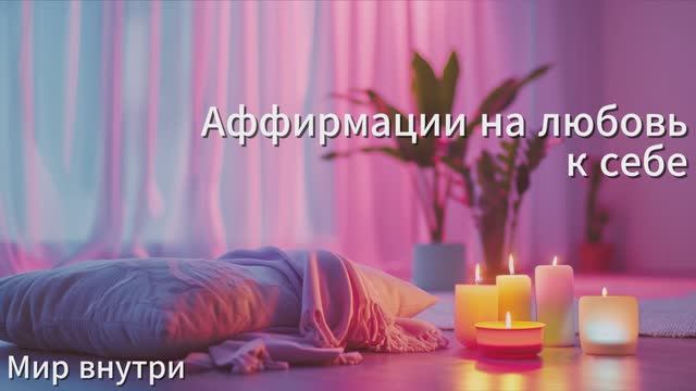 Медитация на любовь к себе | Аффирмации для раскрытия сердца | Утренний поток любви