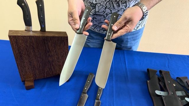 Краткий обзор набора кухонных ножей из стали S390