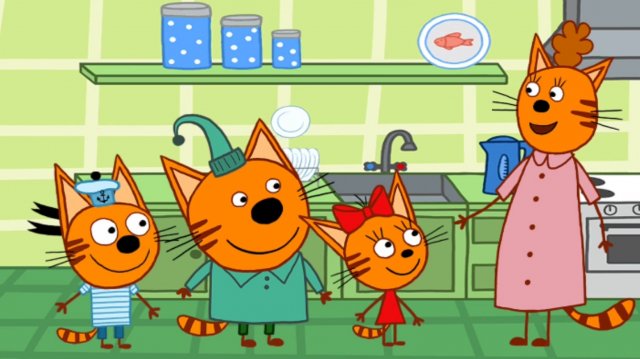 Три кота развивающие игры. Игра мультфильм