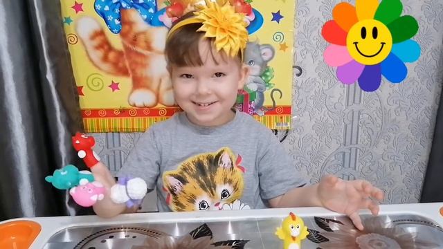 Семья пальчиков. Про пальчики. Папа пальчик. Для детей.