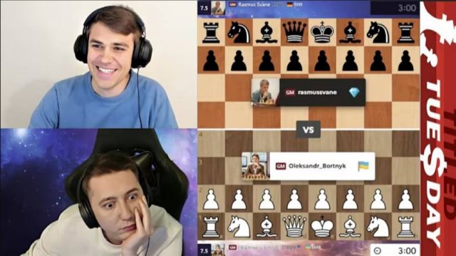 ЗЕВАЮ Мат в 2 ХОДА! Александр Бортник - Расмус Свейн 22.10.2024