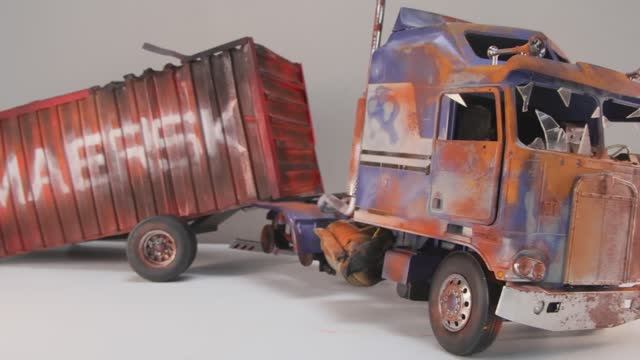 ПОЛНАЯ РЕСТАВРАЦИЯ И ВОССТАНОВЛЕНИЕ ТРЕЙЛЕРА С ПРИЦЕПОМ KENWORTH K200!!!