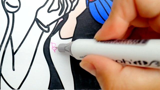 How To Color Miraculous Ladybug Marinette & Cat Noir Love | 🐞 Colorful Adventure