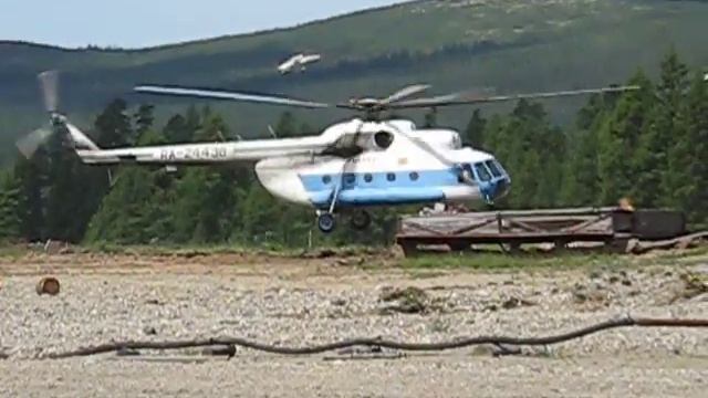 Крушение вертолета Ми-8