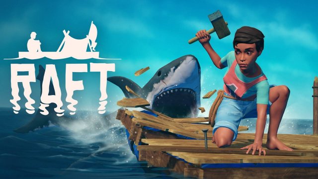 Raft прохождение на русском #1 Рафт обзор Выживание на плоту
