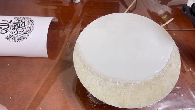 МК по созданию картины шамаиль из эпоксидной смолы.