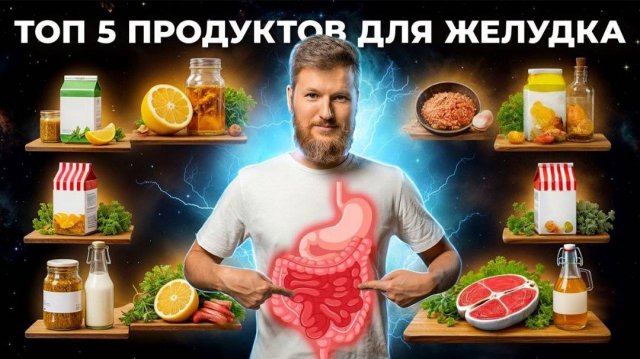 Проблемы с желудком? ТОП 5 продуктов, которые исцелят