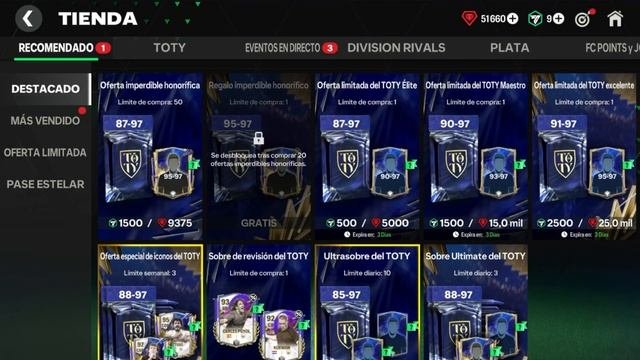 Adiós a la tienda TOTY gastando MUCHAS joyas ¿Ha valido la pena? 😌 | FC Mobile