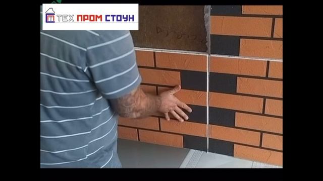 Монтаж термопанелей и формирование углов