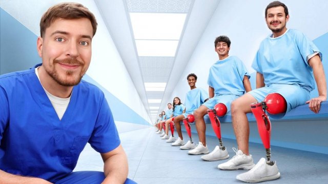 Mr.Beast - Я Помог 2000 Людям Снова Ходить