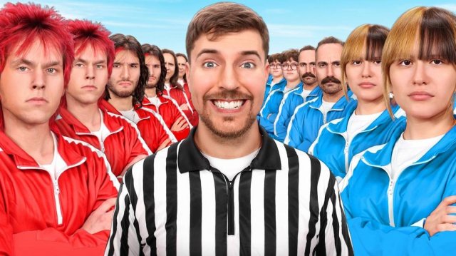 Mr.Beast - 100 Близнецов Борются За $250,000
