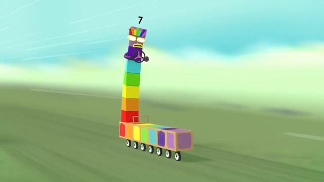 S2 E22 - Orange Level - Numberblock Rally