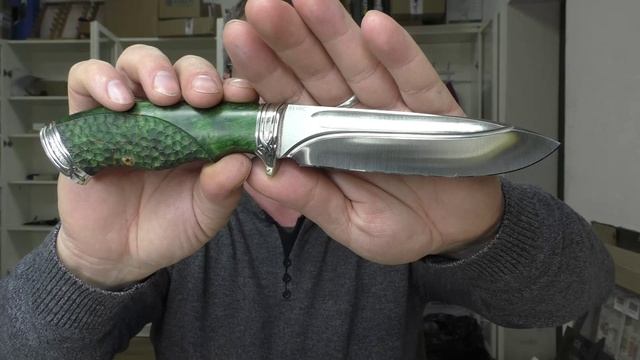 Крайне интересные ножи в фирменных ножнах. Ножевая мастерская СЛОН и Ко