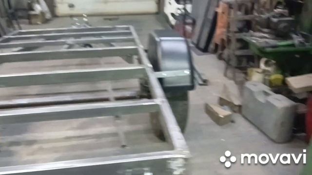 Самодельный легковой прицеп грузоподъёмностью 2тонны
