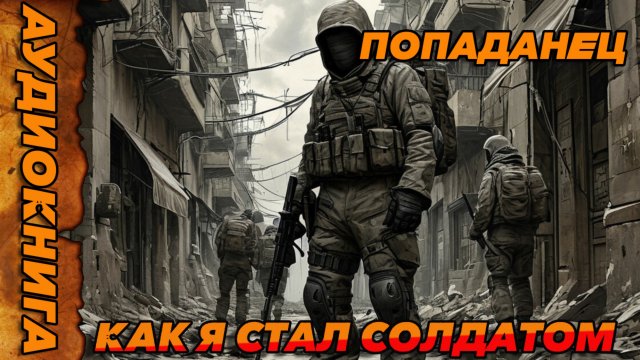 Как я стал солдатом Аудиокнига #аудиокнига #аудиокниги #попаданец #попаданцы