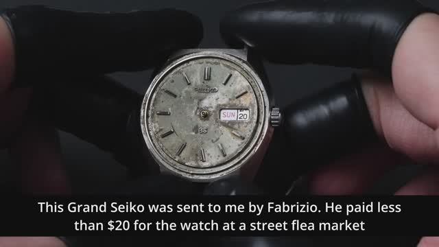 Реставрация часов Grand Seiko