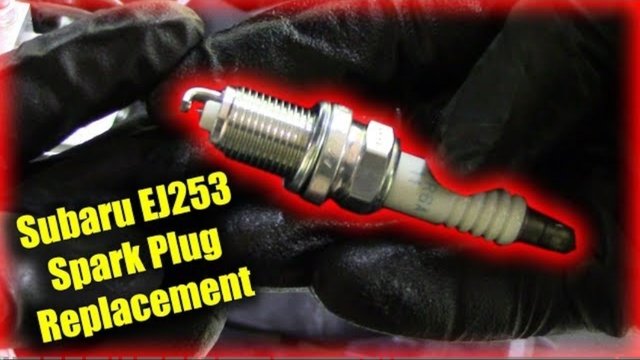 Замена свечей зажигания Subaru Outback EJ253 объемом 2,5 л