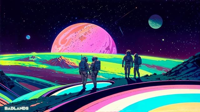 B A D L A N D S 2 - A Synthwave Mix for Cosmic Nomads