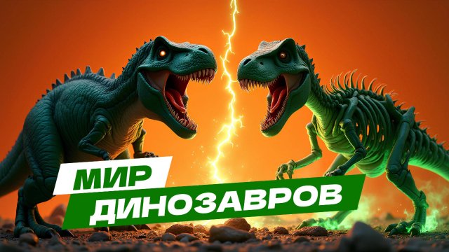 Мир динозавров — мультфильм про динозавров 🦖