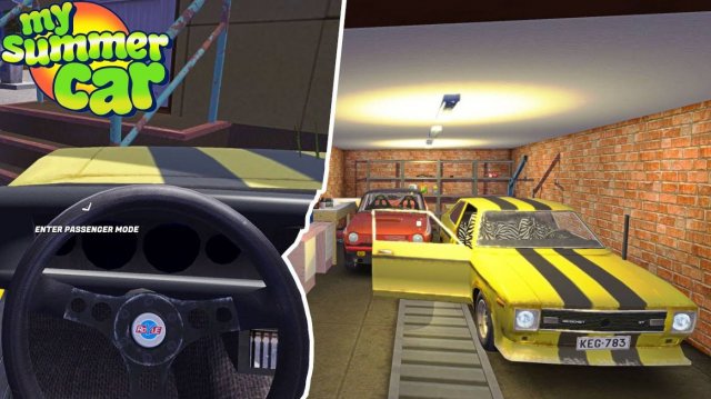МАШИНА ЯНИ, КОТОРУЮ МОЖНО ВОДИТЬ - УГНАЛИ RICOCHET ST - My Summer Car