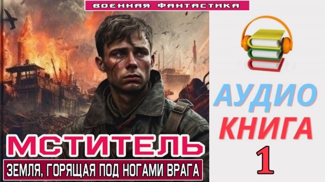 #Аудиокнига. «МСТИТЕЛЬ - 1! Земля, горящая под ногами врага». КНИГА 1. #Попаданцы#БоеваяФантастика