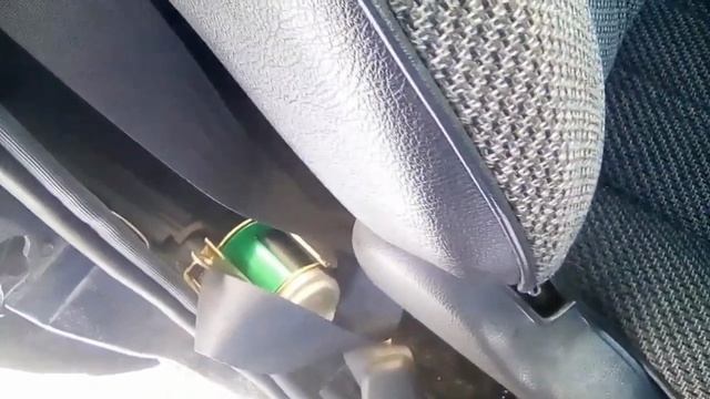 Ремни безопасности от иномарки на ВАЗ классика.