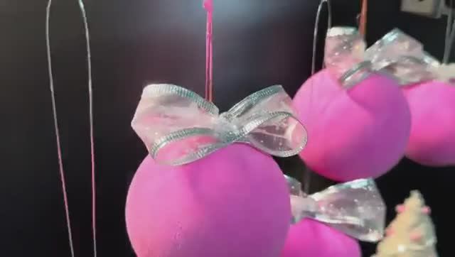 Своими руками декор к Рождеству 🎄бархатные шары из пенопластовые шаров и акриловых красок с содой🎄