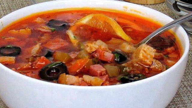 Самая вкусная✨СОЛЯНКА✨ Сборная Мясная🥓 ! Простой РЕЦЕПТ СОЛЯНКИ ✨🤌