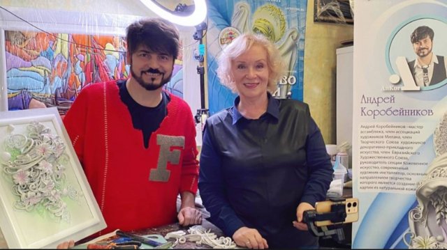 В мастерской у Андрея Коробейникова