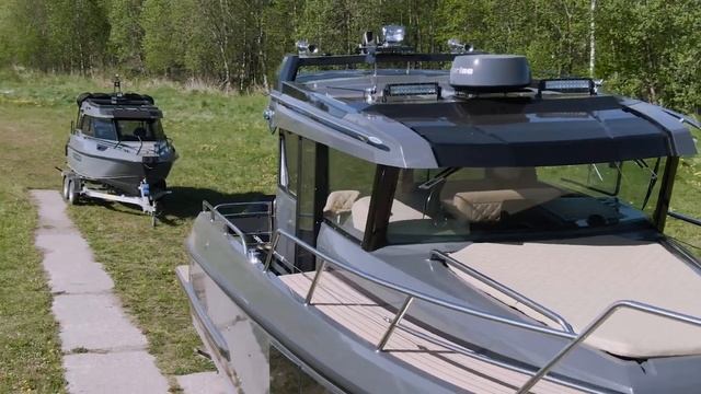 Обзор Катера GRIZZLY 960 Unimog