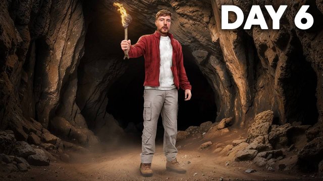 Mr.Beast - 7 Дней Посреди Пещеры