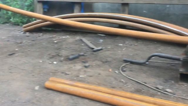 Електро трубогиб. Гнём трубу 50 диаметра