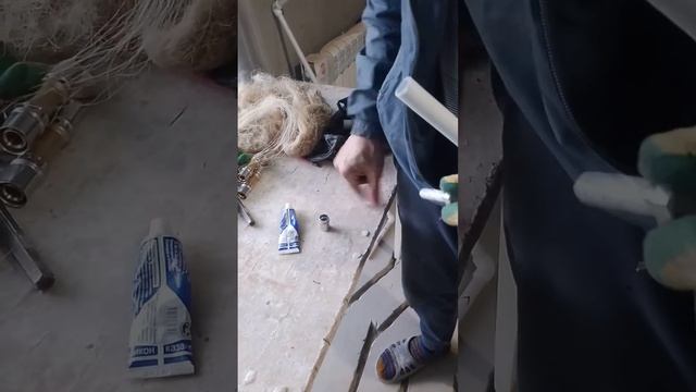 как сделать заглушку на металлопластиковую трубу.