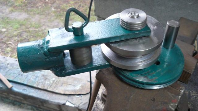 Трубогиб для проф.трубы 20*20 своими руками