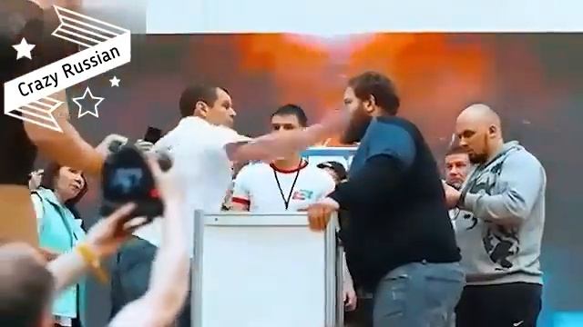 Чемпионат по пощечинам в Красноярске Самая сильная затрещина России