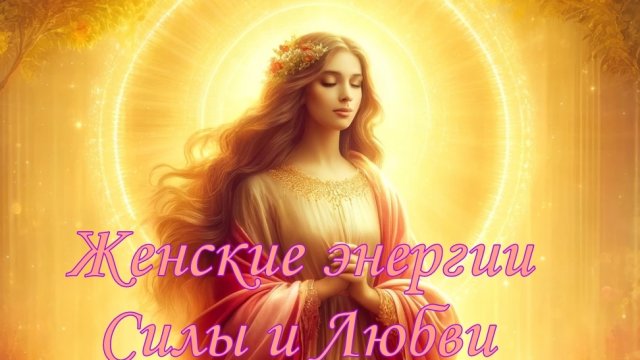 ⚘️ЖЕНСКОЕ НАЧАЛО⚘️ ЖЕНСКИЕ ЭНЕРГИИ СИЛЫ И ЛЮБВИ⚘️ЭНЕРГИИ БОГОРОДИЦЫ И МАРИИ МАГДАЛИНЫ⚘️
